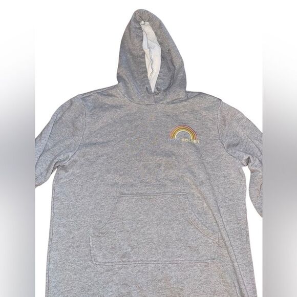 World Market Stay Golden Rainbow Hooded Sweatshirt One Size - Picture 5 of 10